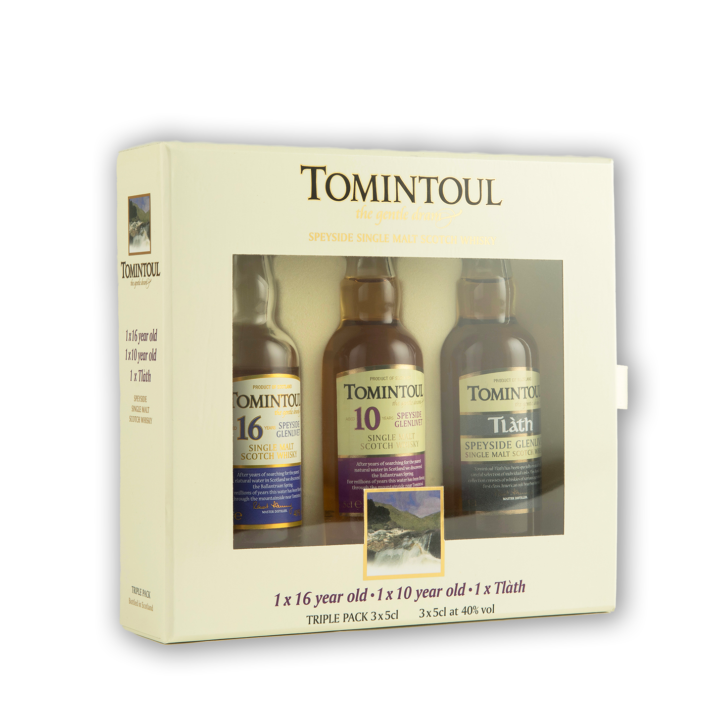 Tomintoul Miniatures Triple Pack