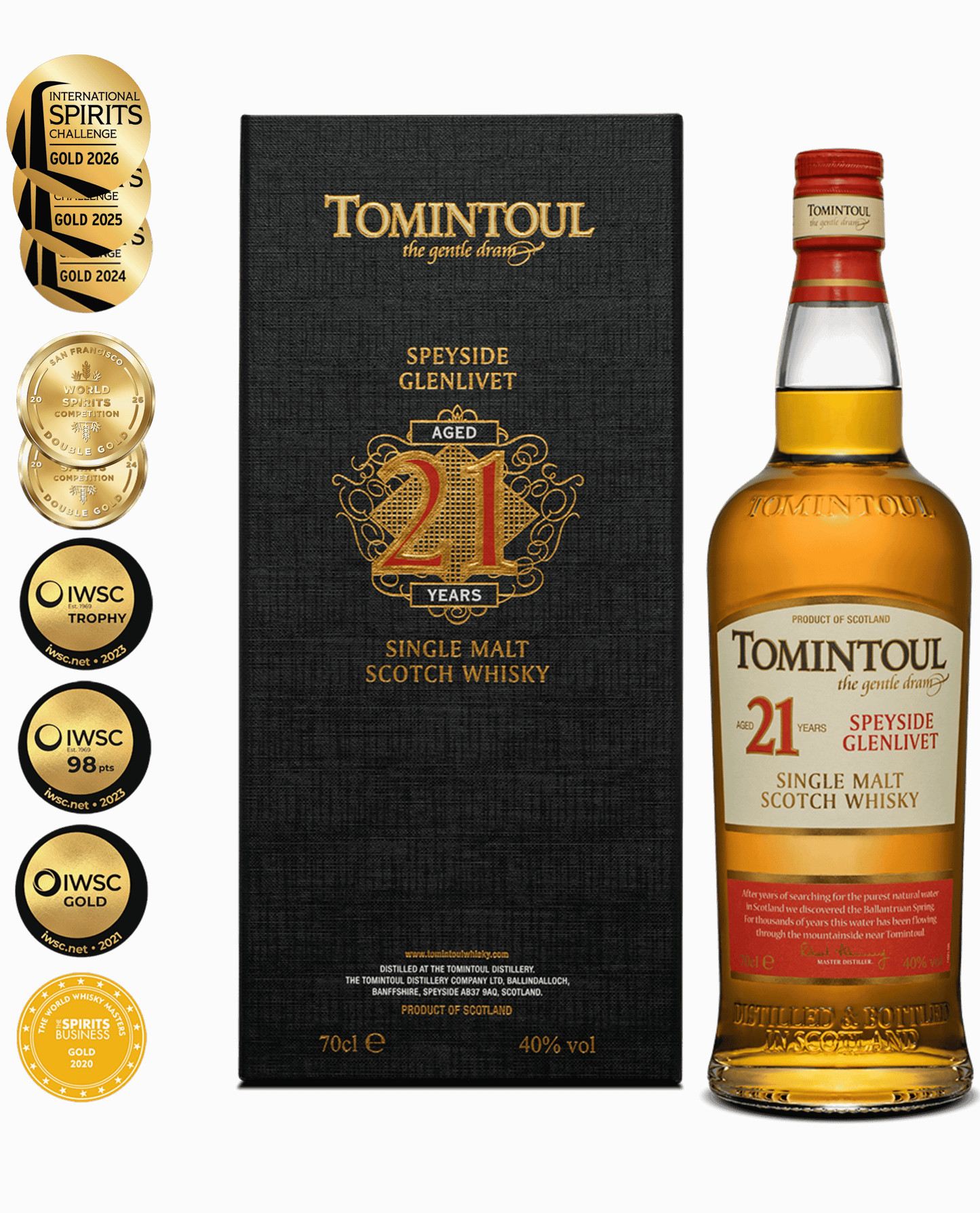 Tomintoul 21 Years Old