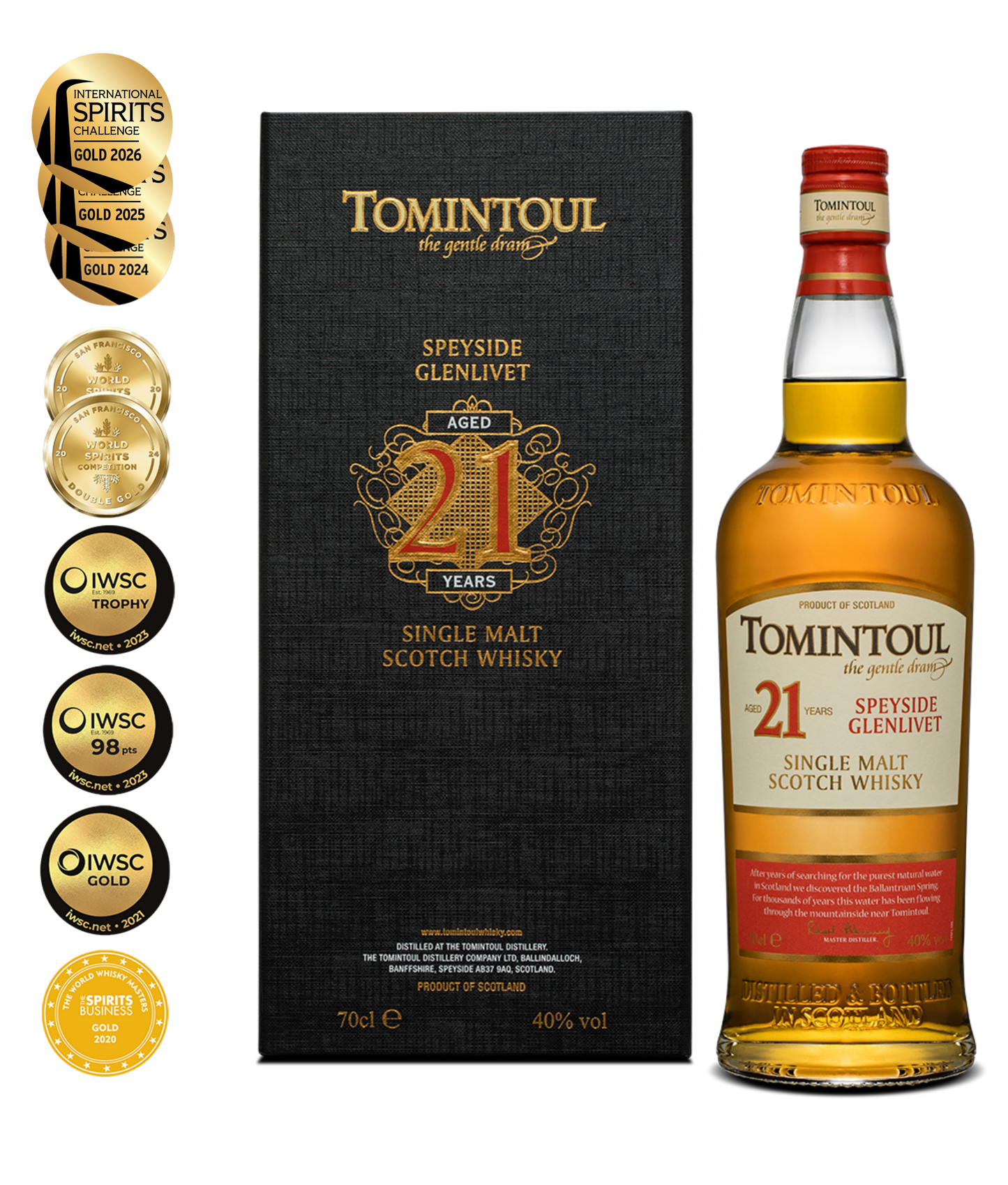 Tomintoul 21 Years Old