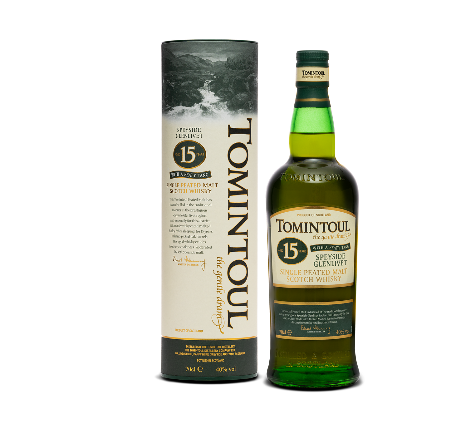 Tomintoul Peaty Tang 15 Years Old