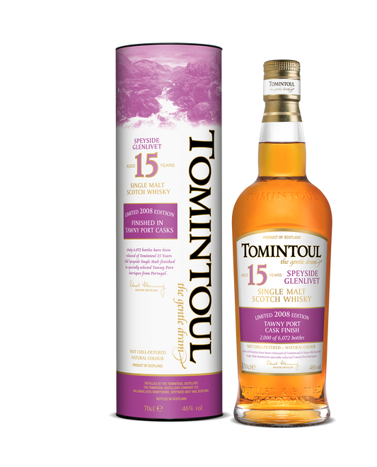 Tomintoul 15 Years Old 2008 Tawny Port Cask Finish