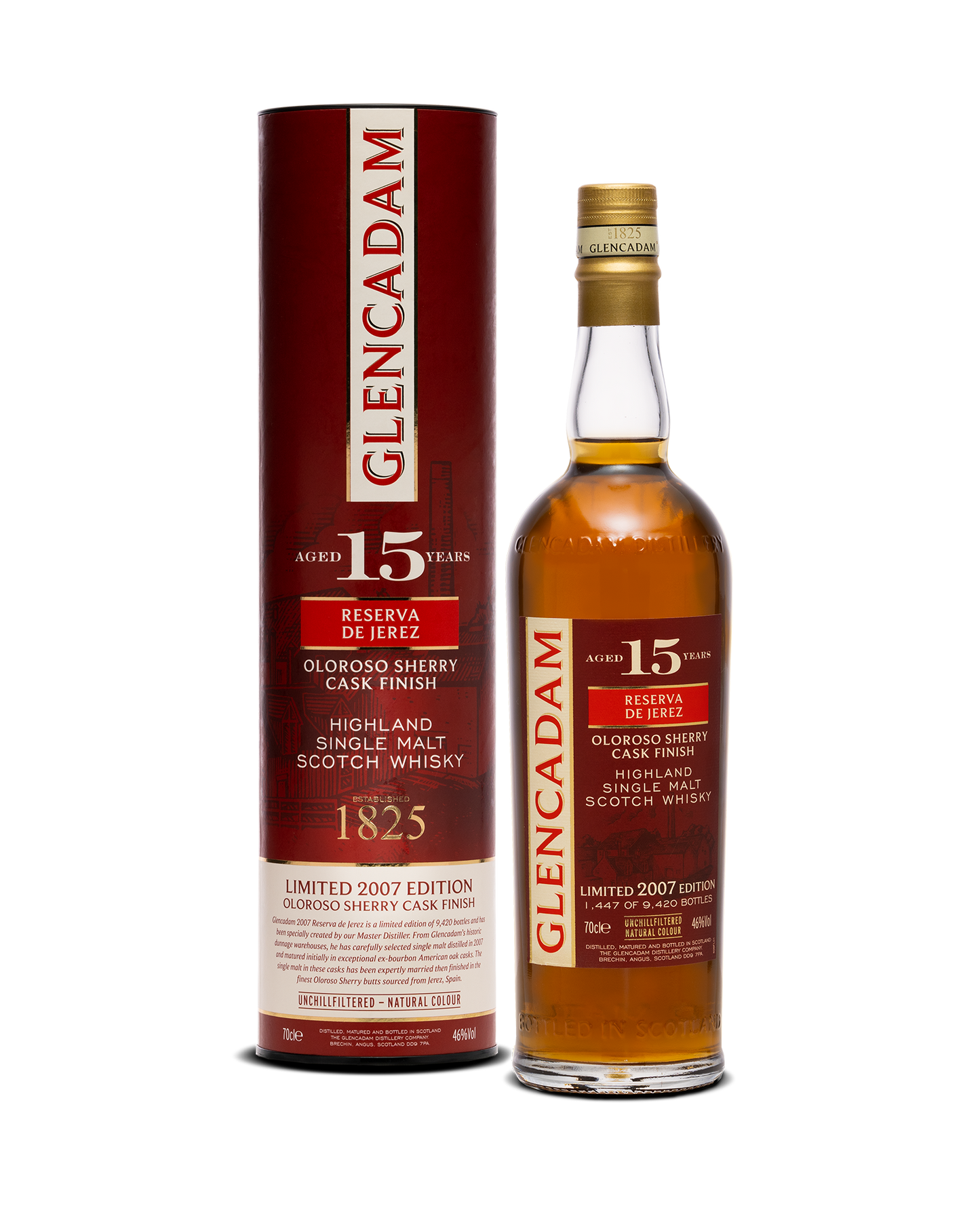 Glencadam 2007 15 Years Old Reserva de Jerez