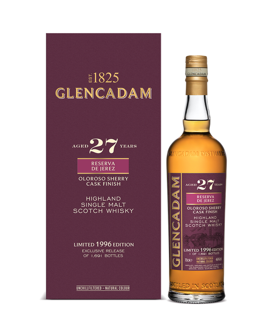 Glencadam 1996 27 Years Old Reserva de Jerez