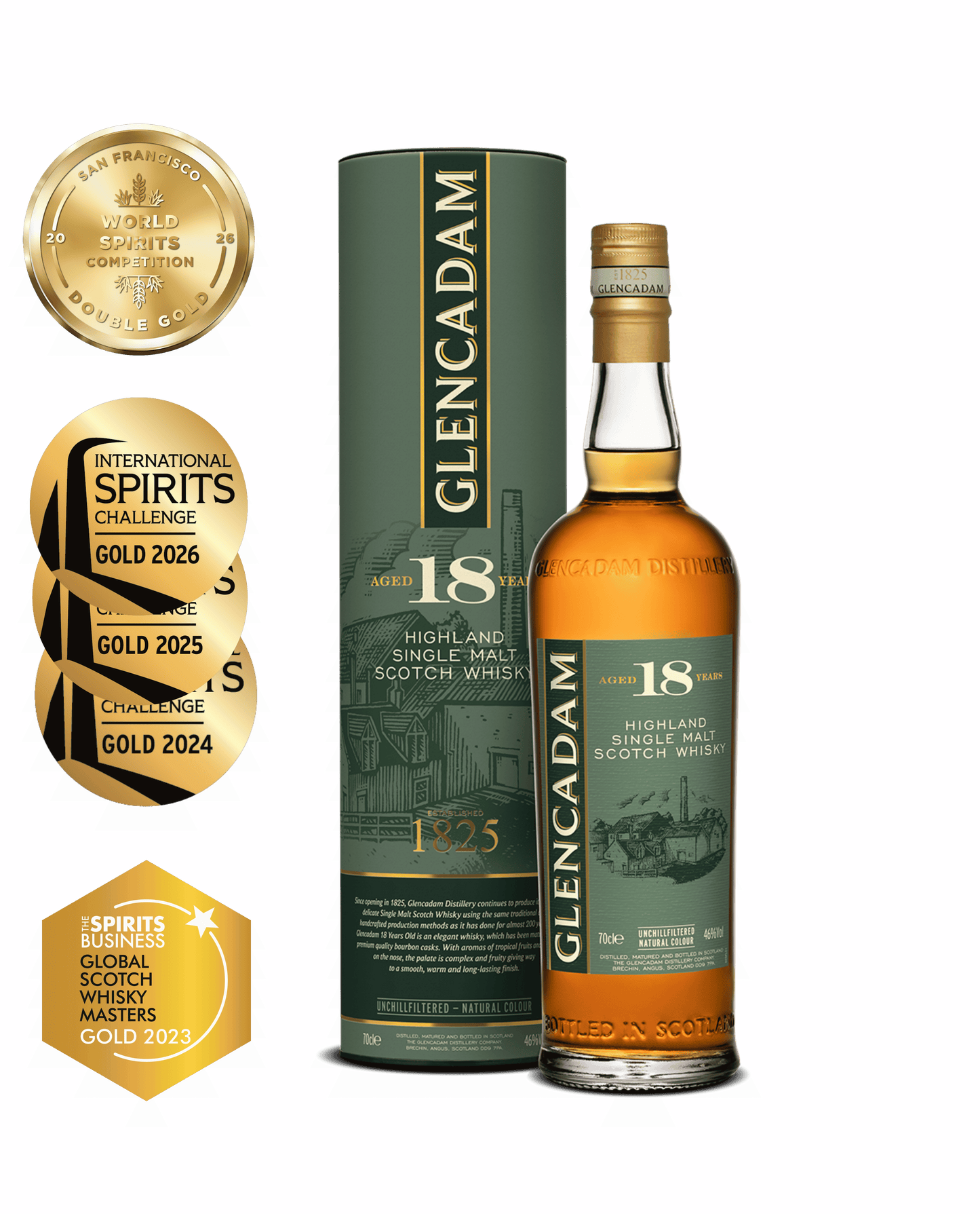 Glencadam 18 Years Old