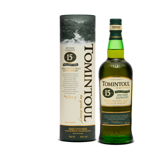 Tomintoul Peaty Tang 15 Years Old